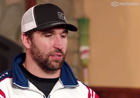 Former Vikings star Jared Allen continues quest to become an Olympic curler  — and win a bet